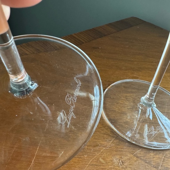 Luigi Bormioli 2 pc Red Wine Glasses set - Picture 3 of 3